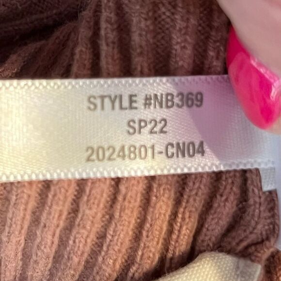 MADEWELL Rosseau Square-Neck Crop Cardigan Top Faded Mauve Women’s Size XXS - Picture 8 of 9